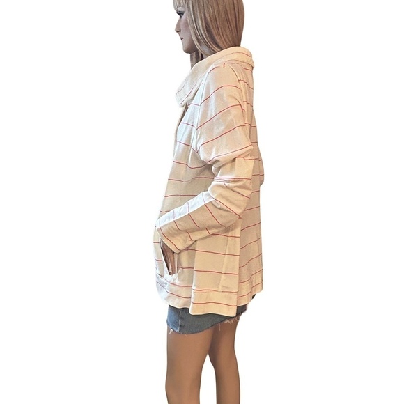Talbots Textured PiquΓ© Jacket Coat Sweater Fitness Full Zip Front 100% Cotton - Picture 7 of 13
